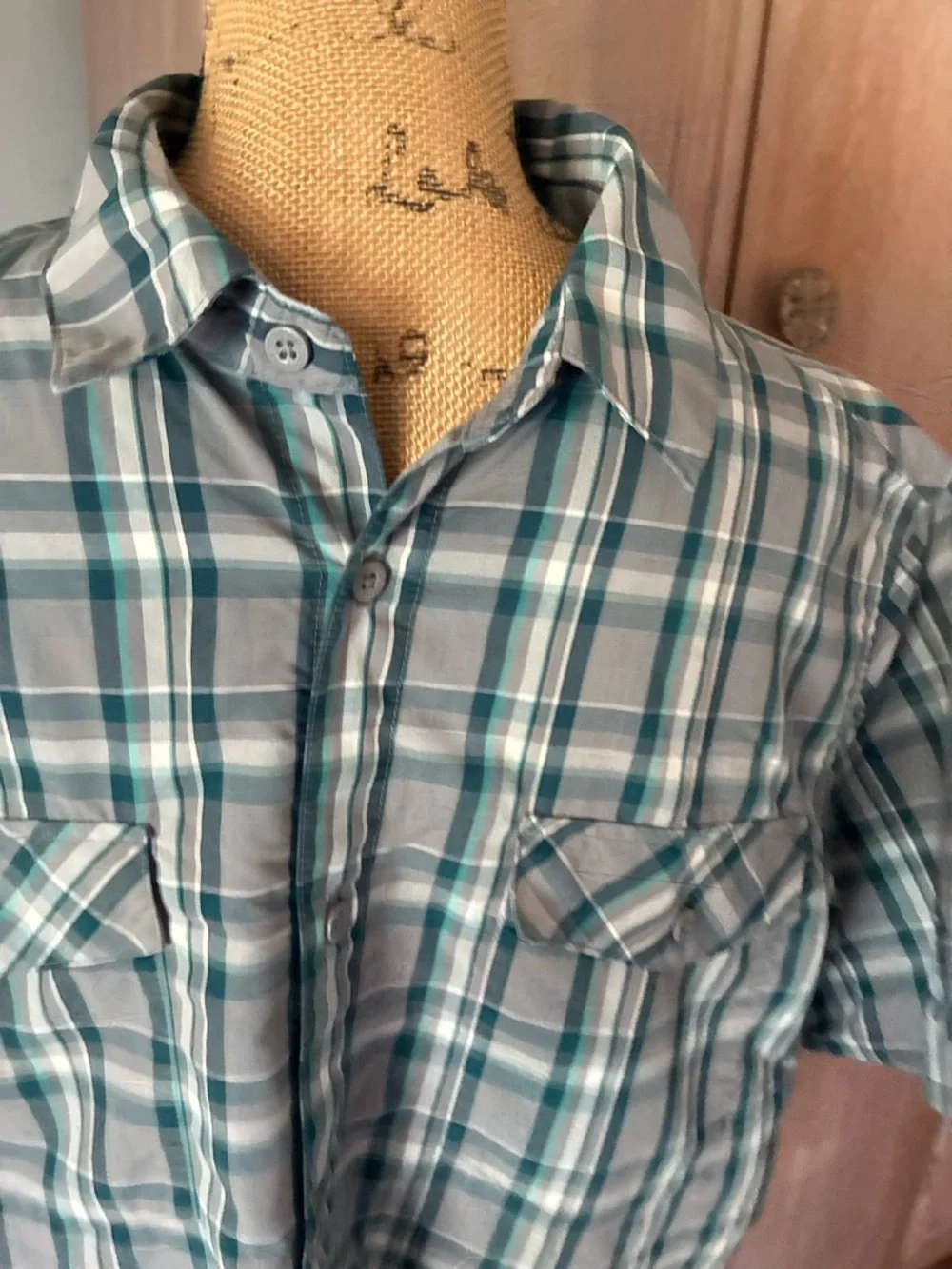 Patagonia Men’s High Moss Shirt hiking plaid large
